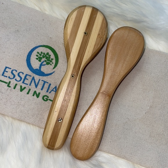 •three• Facial Dry Brushes with Canvas Bag - Picture 4 of 8